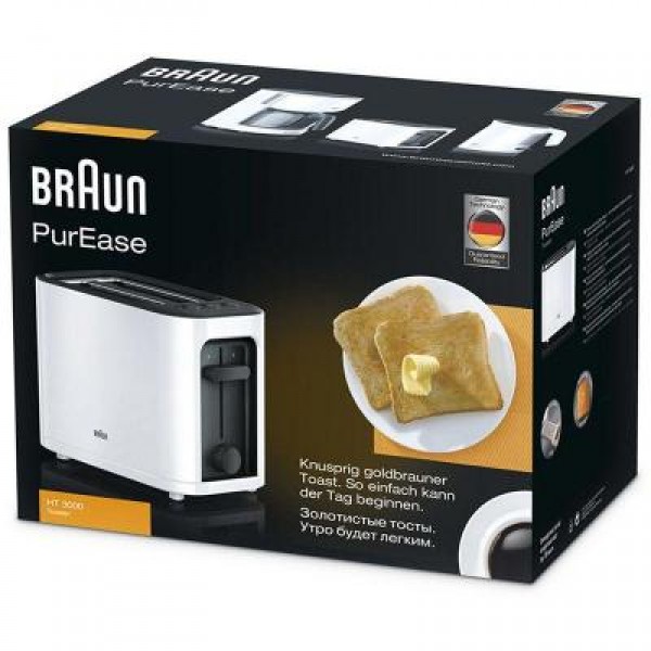 Тостер BRAUN HT 3000 WH