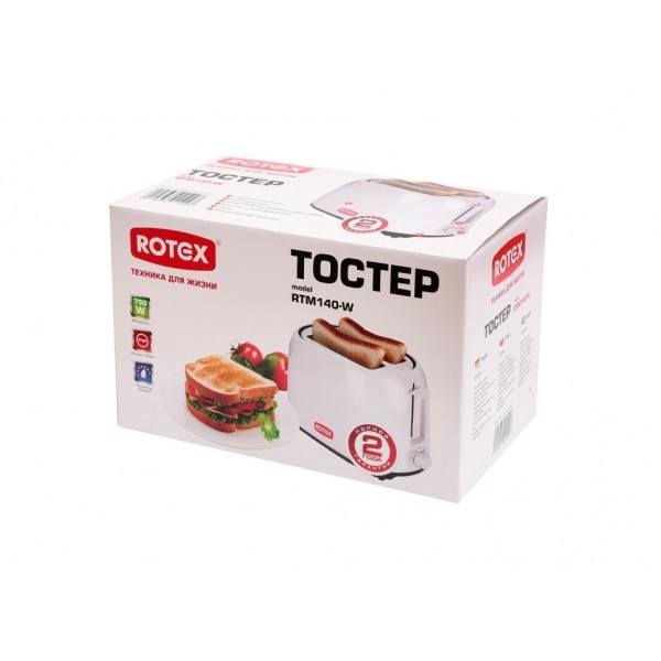 Тостер Rotex RTM140-W