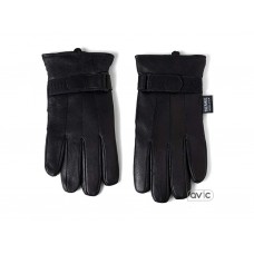 Перчатки кожанные мужские Alpine Swiss Gloves L (Black)