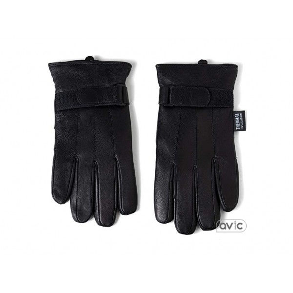 Перчатки кожанные мужские Alpine Swiss Gloves L (Black)