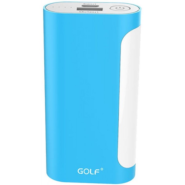 Power Bank GOLF 5000 mAh GF-D12GB 2.1A Li-pol Blue