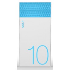 Power Bank GOLF 10000 mAh Hive10 3.1A Li-pol White+blue