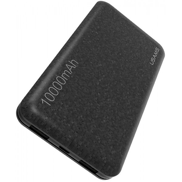 Power Bank Usams US-CD21 10000 mah Mosaic Series Black