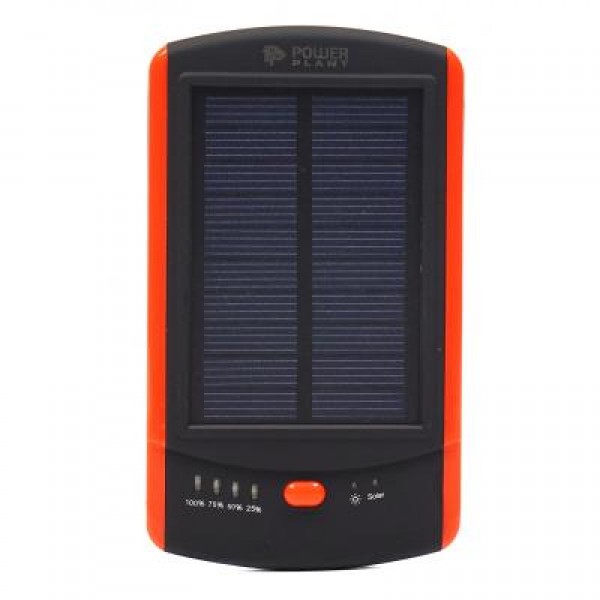 Power Bank PowerPlant PPLA9263 8000mAh 1*USB/1A 1*USB/2A Solar 10V/100mA (PPLA9263)