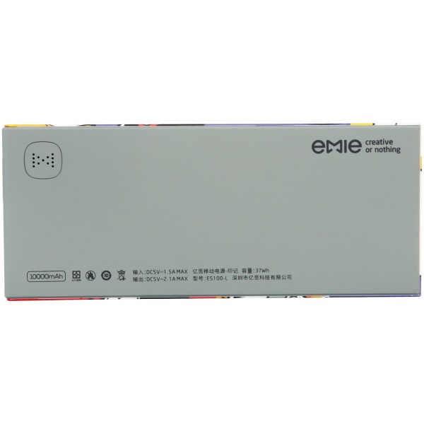 Power Bank EMIE Memo ES100-B 10000 mAh Rock