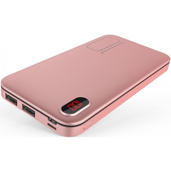 Power Bank Solove Y2 10000 mAh Rose Gold