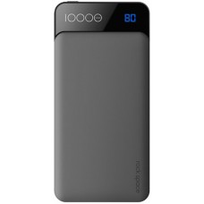 Power Bank Rock Space P39 with Digital Display 10000 mAh Grey