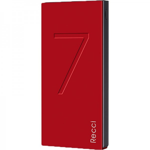 Power Bank Recci RS-7000 Seven Power IQ 1A/2,1А Li-Pol 7000 mAh Red