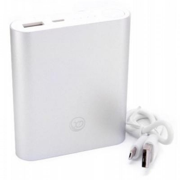 Power Bank EXTRADIGITAL ED-86 Silver 10400mAh 1*USB 5V/1.0A (PBU3424)