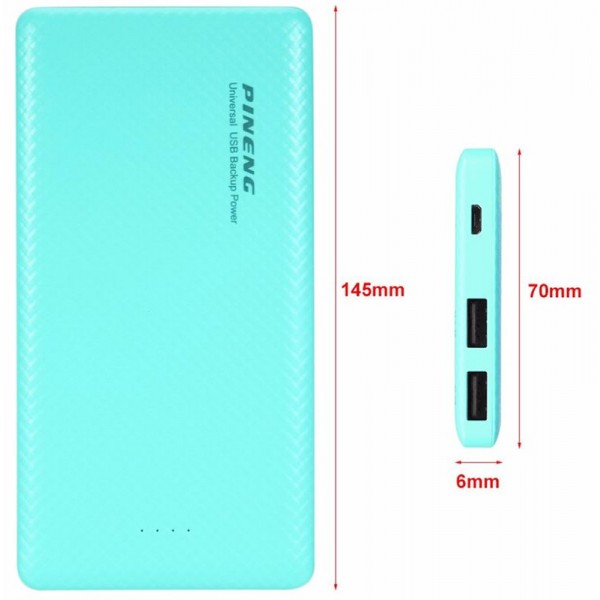 Power Bank Pineng PN-958 10000mAh Blue