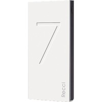 Power Bank Recci RS-7000 Seven Power IQ 1A/2,1А Li-Pol 7000 mAh White