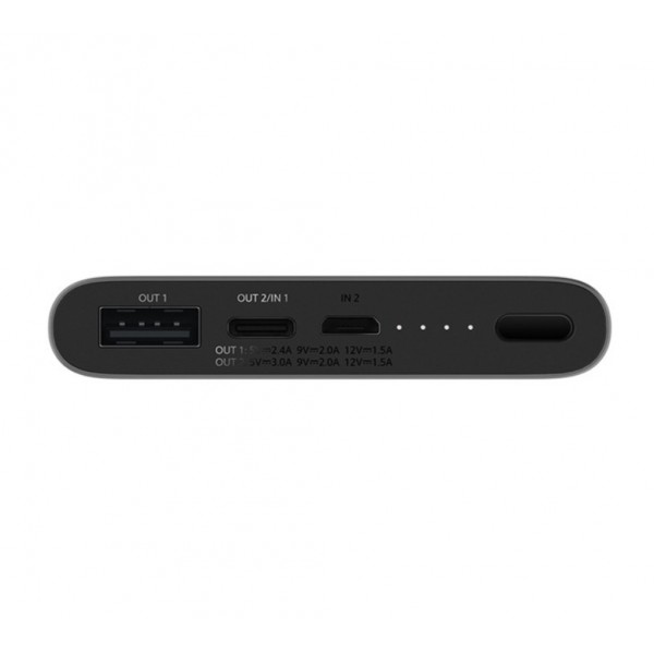 Внешний аккумулятор Xiaomi Mi Power Bank 3 10000mAh Black (PLM12ZM)