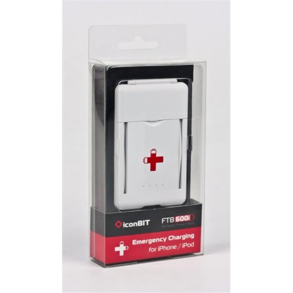 Power Bank IconBIT 600mAh White (FTB 600 i)