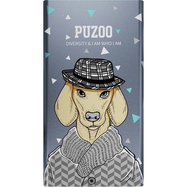 Power Bank PUZOO Artdog 6000Mah Grey Ravan