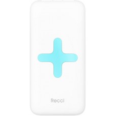 Power Bank Recci RK-7000 Power IQ 2,1А Li-Pol 7000 mAh White