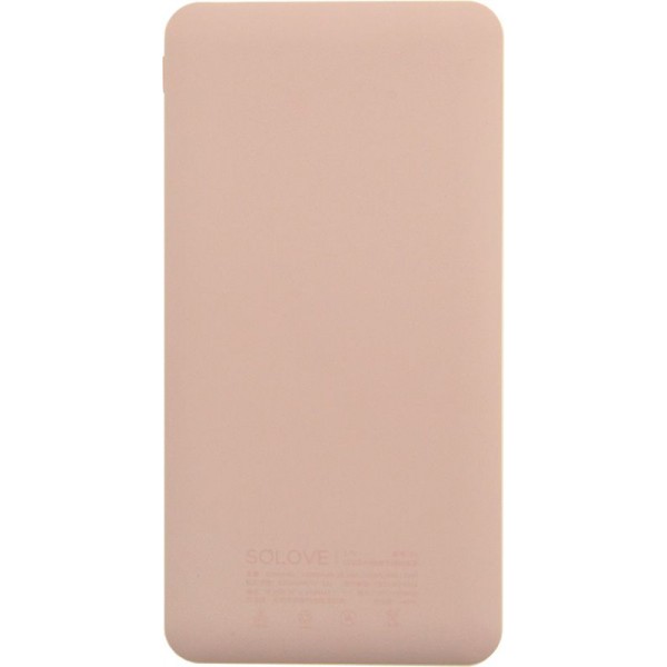 Power Bank Solove Y1 10000 mAh Pink