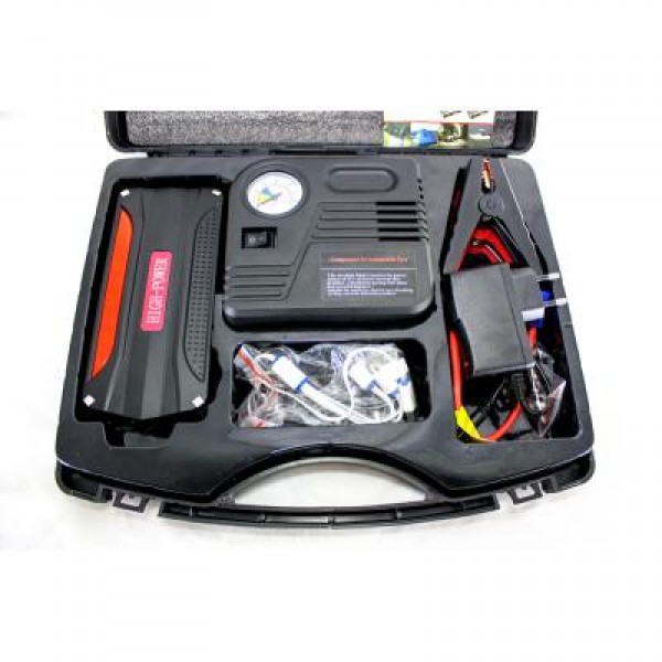 Power Bank PowerPlant J-TM-18C 10000mAh + Multi-Function Jump Starter (DV00DV0010)