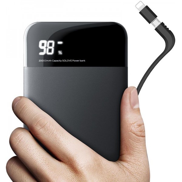 Power Bank Solove A5 20000mAh Black