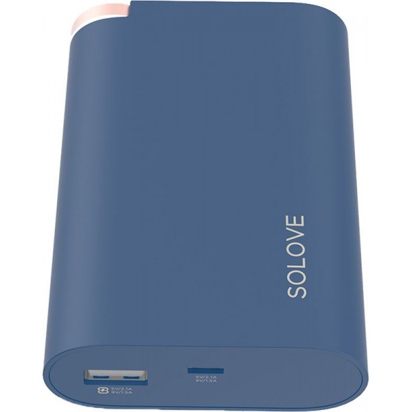 Power Bank Solove AirS 8000mAh External Normal edition Dark blue