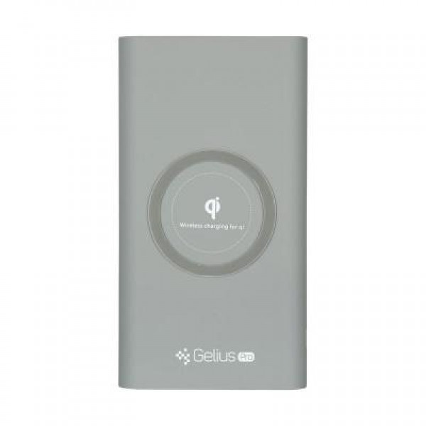 Power Bank Gelius Pro Incredible (Wirelles) 10000mAh 2.1A Grey (65150)