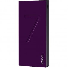 Power Bank Recci RS-7000 Seven Power IQ 1A/2,1А Li-Pol 7000 mAh Purple