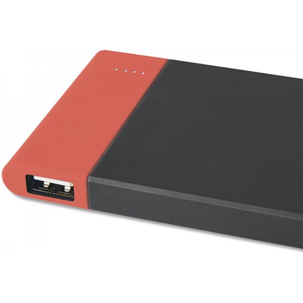 Power Bank Rock P3 2.1 A 5000mAh Red