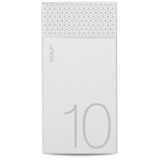 Power Bank GOLF 10000 mAh Hive10 3.1A Li-pol White+white