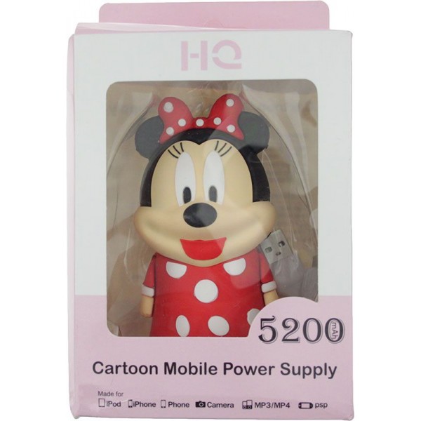 Power Bank TOTO TBHQ-90 5200 mAh Emoji Minnie Mouse