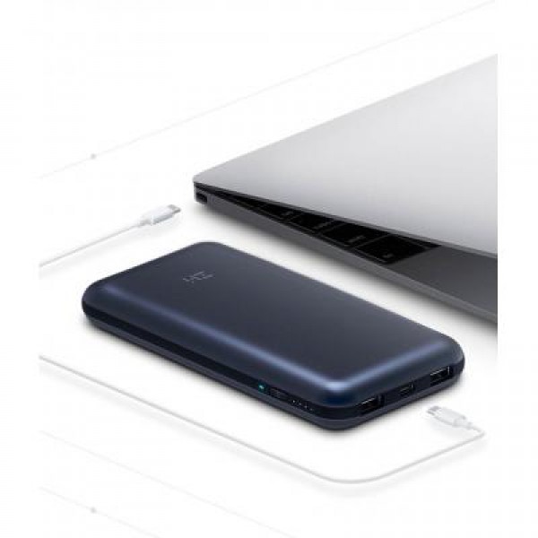 Power Bank ZMi QB815 15600mAh Type-C 2*USB QC2.0/3.0 Black