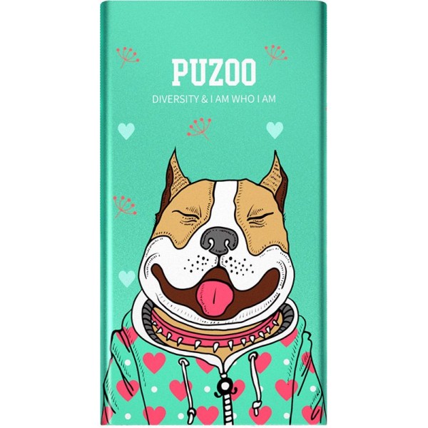 Power Bank PUZOO Artdog 6000Mah Green Baby