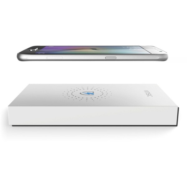 Power Bank VINSIC VSPB208 Qi Wireless Charger & 12000 mAh White