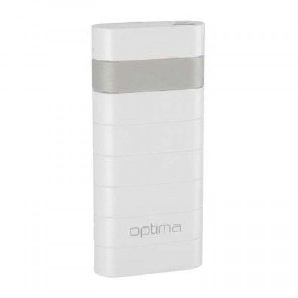 Power Bank Optima Promo Series OP-12 12000mAh White (63178)