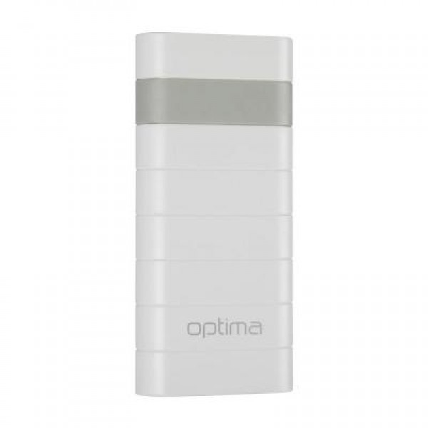 Power Bank Optima Promo Series OP-12 12000mAh White (63178)