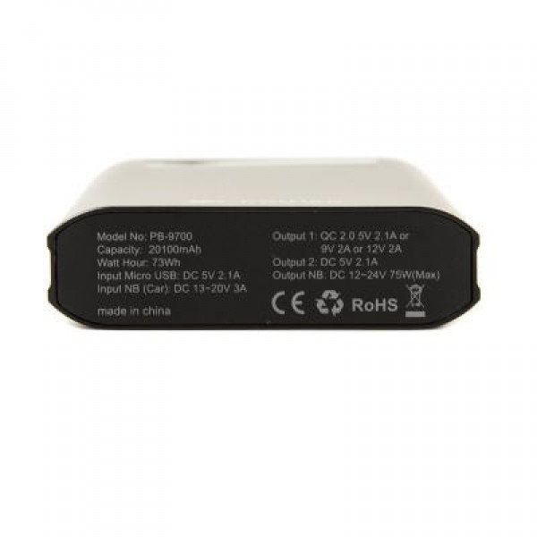 Power Bank PowerPlant PB-9700 20100mAh (PB930111)