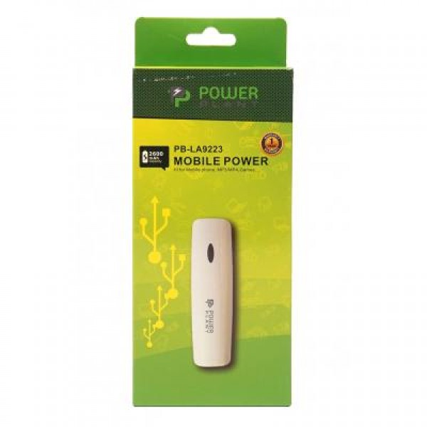 Power Bank PowerPlant PB-LA9223, 2600mAh (PB930043)