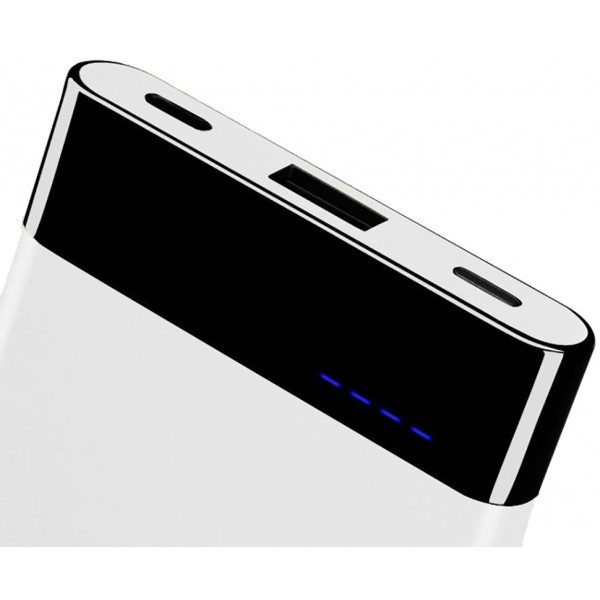 Power Bank Recci RE-8000 Eight Power IQ 1A/2,1А Li-Pol 8000 mAh White