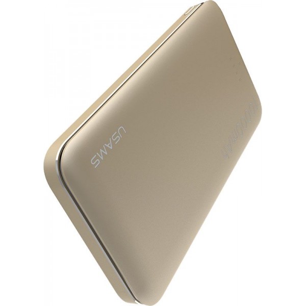 Power Bank Usams US-CD13 Metal 10000 mah LESU Series Gold