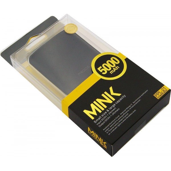 Power Bank Remax Mink PPL-21 5000 mah Black