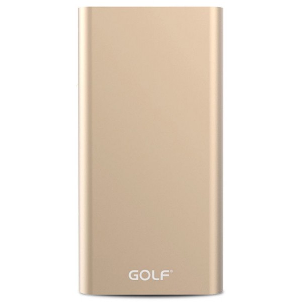 Power Bank GOLF 10000 mAh Edge 10 Li-pol Gold