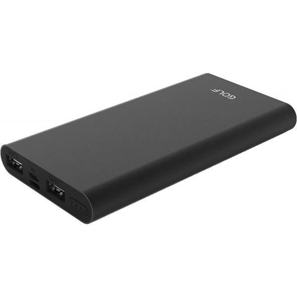 Power Bank GOLF 10000 mAh Edge 10 Li-pol Black