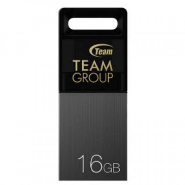 Флешка Team 16GB M151 Gray USB 2.0 OTG (TM15116GC01)