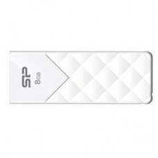 Флешка Silicon Power 8Gb Ultima U03 White (SP008GBUF2U03V1W)