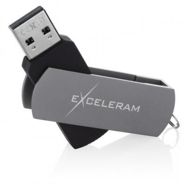 Флешка eXceleram 16GB P2 Series Gray/Black USB 2.0 (EXP2U2GB16)