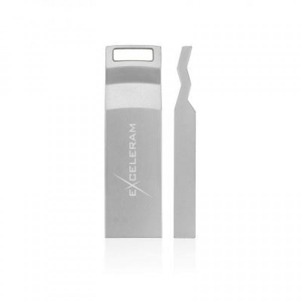 Флешка eXceleram 32GB U2 Series Silver USB 3.1 Gen 1 (EXP2U3U2S32)