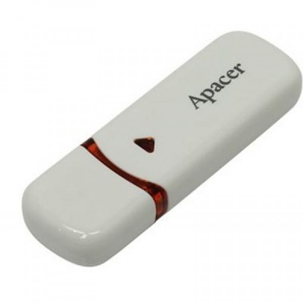 Флешка Apacer 64GB AH333 white USB 2.0 (AP64GAH333W-1)