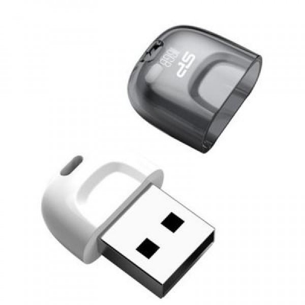 Флешка Silicon Power 16GB Touch T09 White USB 2.0 (SP016GBUF2T09V1W)