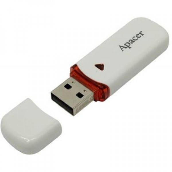 Флешка Apacer 32GB AH333 white USB 2.0 (AP32GAH333W-1)