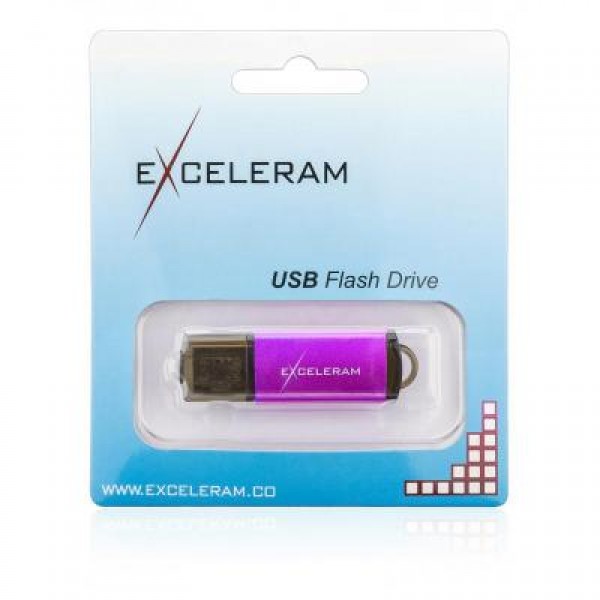 Флешка eXceleram 16GB A3 Series Purple USB 2.0 (EXA3U2PU16)