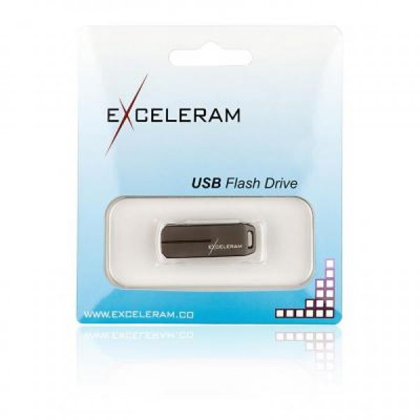 Флешка eXceleram 16GB U3 Series Dark USB 3.1 Gen 1 (EXP2U3U3D16)