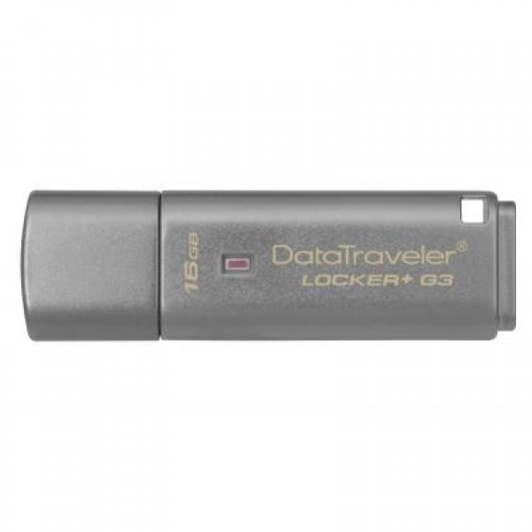 Флешка Kingston 16GB DataTraveler Locker + G3 USB 3.0 (DTLPG3/16GB)